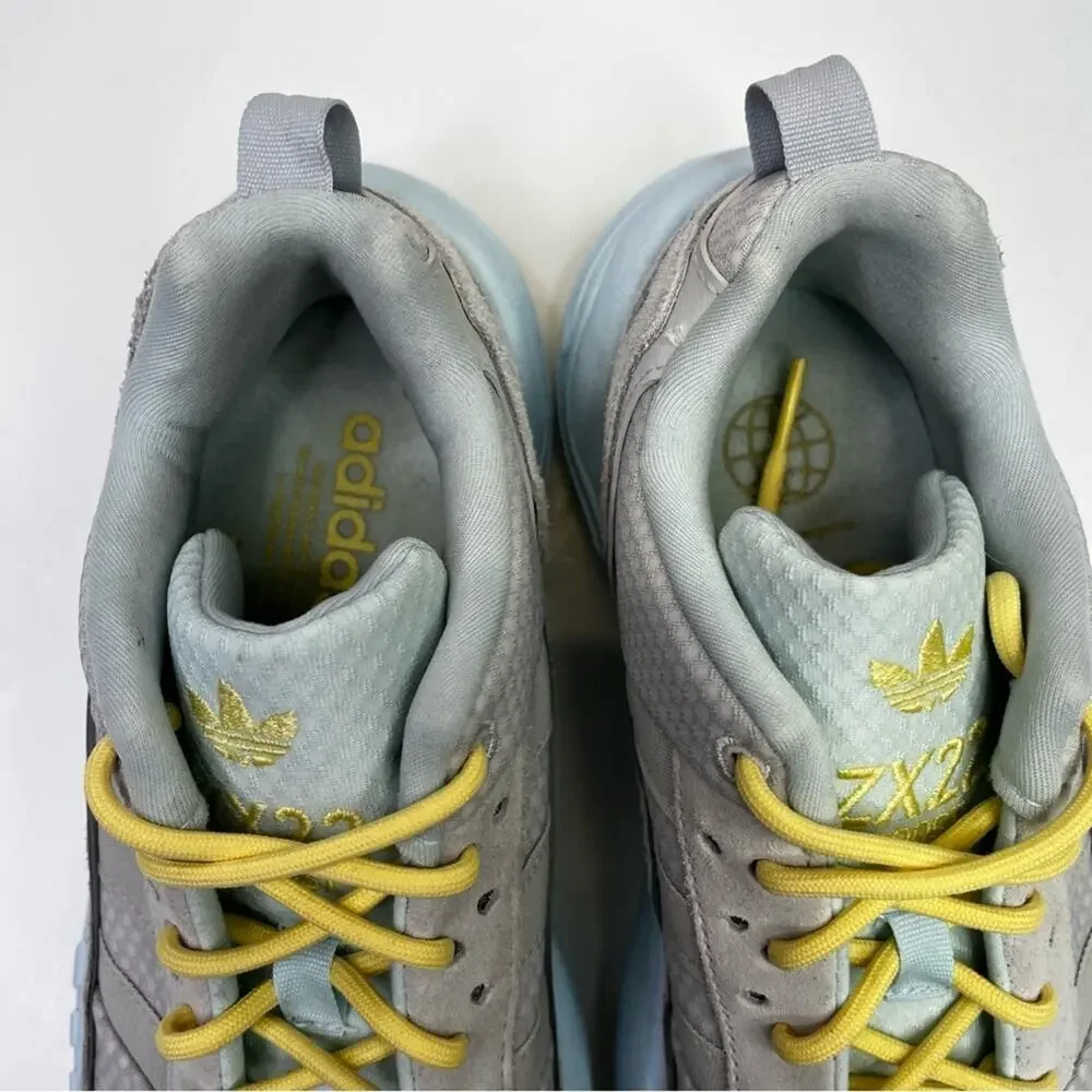 Adidas Zx 22 Boost Lace Up sneakers gray blue - 7